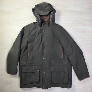 Irish Setter Red Wing Men's Jacket XL Black Hunting Hooded Coat Ammo Pocket